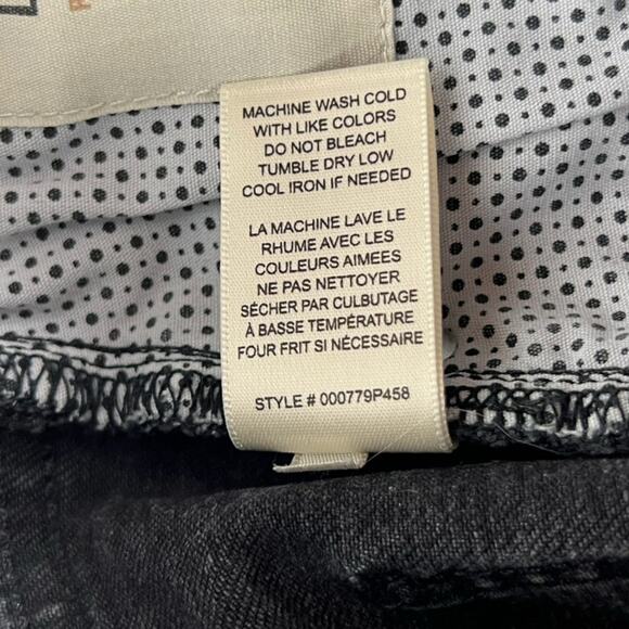 La Vie Rebecca Taylor Raw Hem Straight Leg Jeans Size 30 - Picture 5 of 6